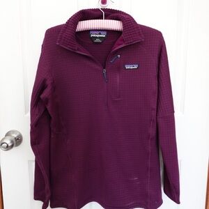 Patagonia Maroon Fleece Pullover